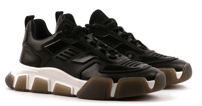 LAU м. 821-AM10P-1-1 чорні шкіра RISHON кросівки 00000011500 1