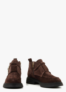 Le'BERDES&TUCINO м. 712-109-24KB-1985-156 коричневі замш NOVESTA чер.R 00000017532 2